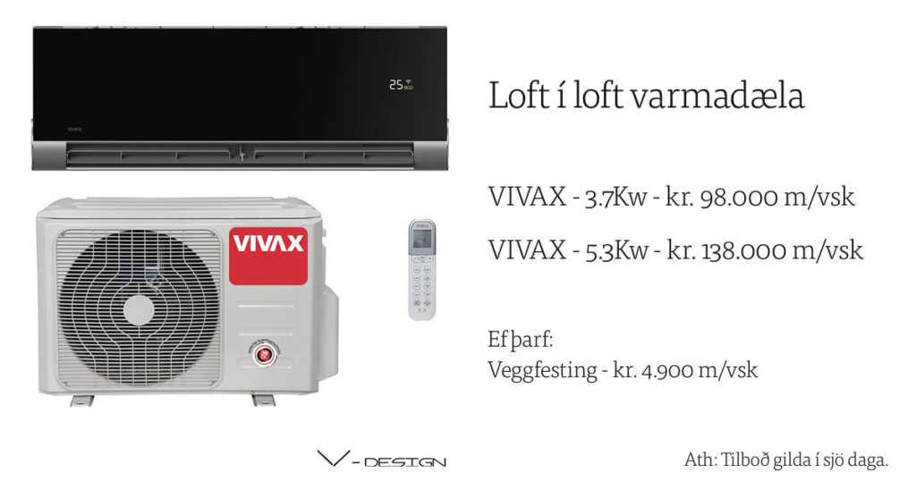 Fríorka Varmadælur
